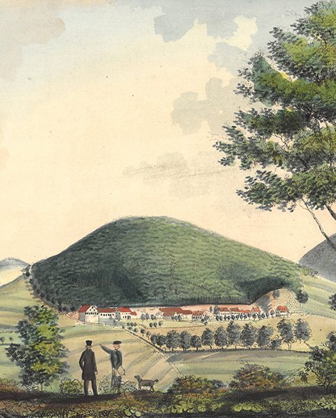 Das von Quäkern gegründete Friedensthal zu Beginn des 19. Jahrhunderts | Museum im Schloss Das von Quäkern gegründete Friedensthal
zu Beginn des 19. Jahrhunderts |
Museum im Schloss