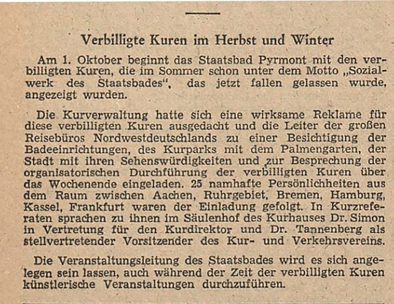 Pyrmonter Anzeigenblatt. Bekanntmachungsblatt des Kreises Hameln-Pyrmont für Bad Pyrmont und Umgebung, 24.09.1949 www.dewezet.de Pyrmonter Anzeigenblatt. Bekanntmachungsblatt des Kreises Hameln-Pyrmont für Bad Pyrmont und Umgebung, 24.09.1949
www.dewezet.de