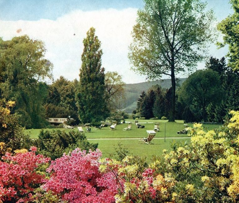 Farbfoto aus Werbebroschüre der NS-Zeit | Museum im Schloss