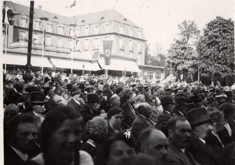 Veranstaltung in der Konzertmuschel | Stadtarchiv Bad Pyrmont