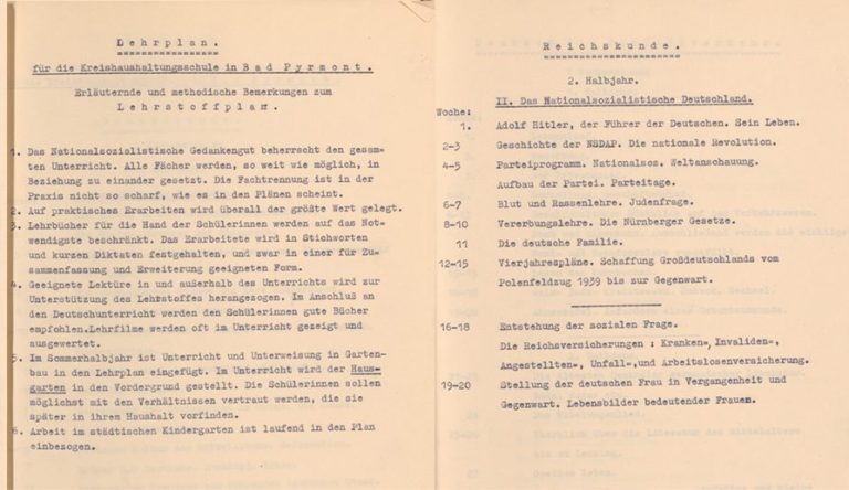 Lehrplan der Haushaltungsschule Gabert | NLA e4 Nr.119/2 Lehrplan der Haushaltungsschule Gabert | NLA e4 Nr.119/2
