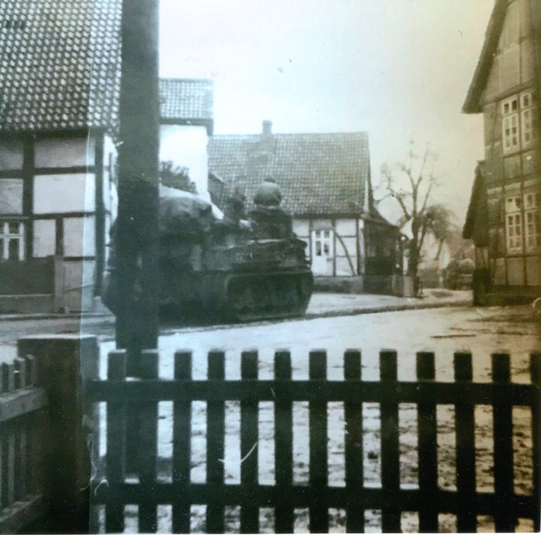 Amerikanische Panzer in Holzhausen | Foto: Museum im Schloss Amerikanische Panzer in Holzhausen | Foto: Museum im Schloss