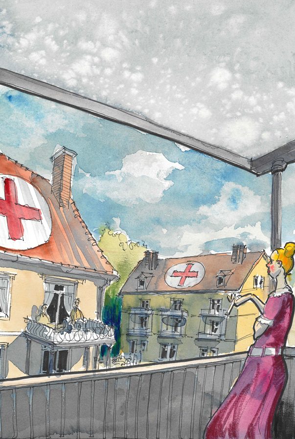 Zeichnung Malte Wulf Zeichnung Malte Wulf